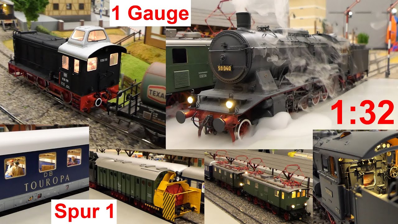 Spur1-Fahrtreffen 3/24 München mit 1:32 Dampfschneeschleuder, BR59, E32, V36, Interview 3D-Druck...