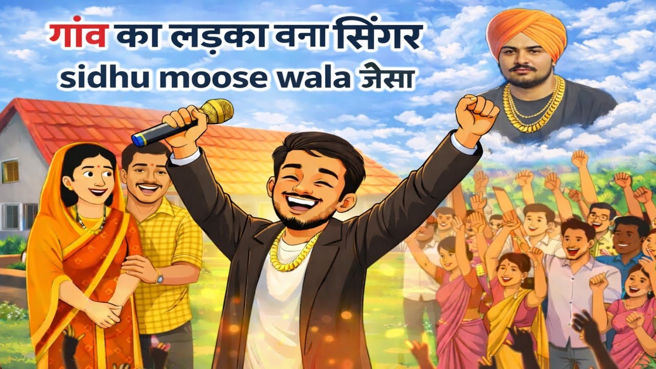 19 साल का लड़का मनाए sidhu moose wala / 19 year old boy sidhu moose wala | moral stories|2danimation