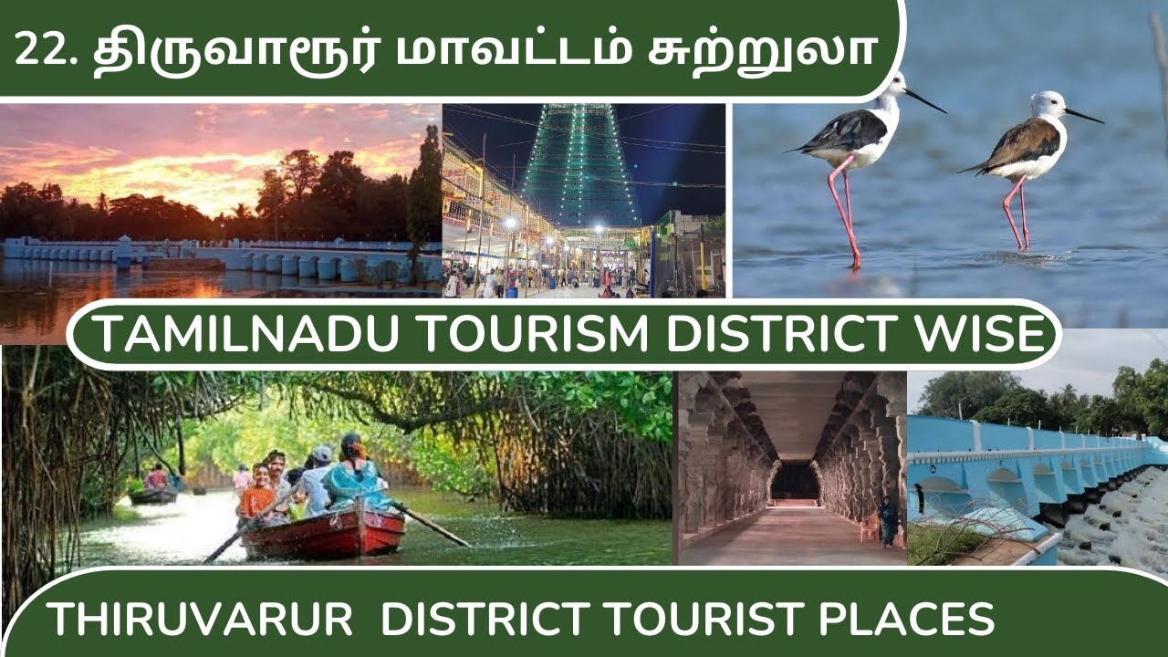 Thiruvarur Tourist Places in Tamil | Thiruvarur District Tourist places | திருவாரூர் மாவட்டம்