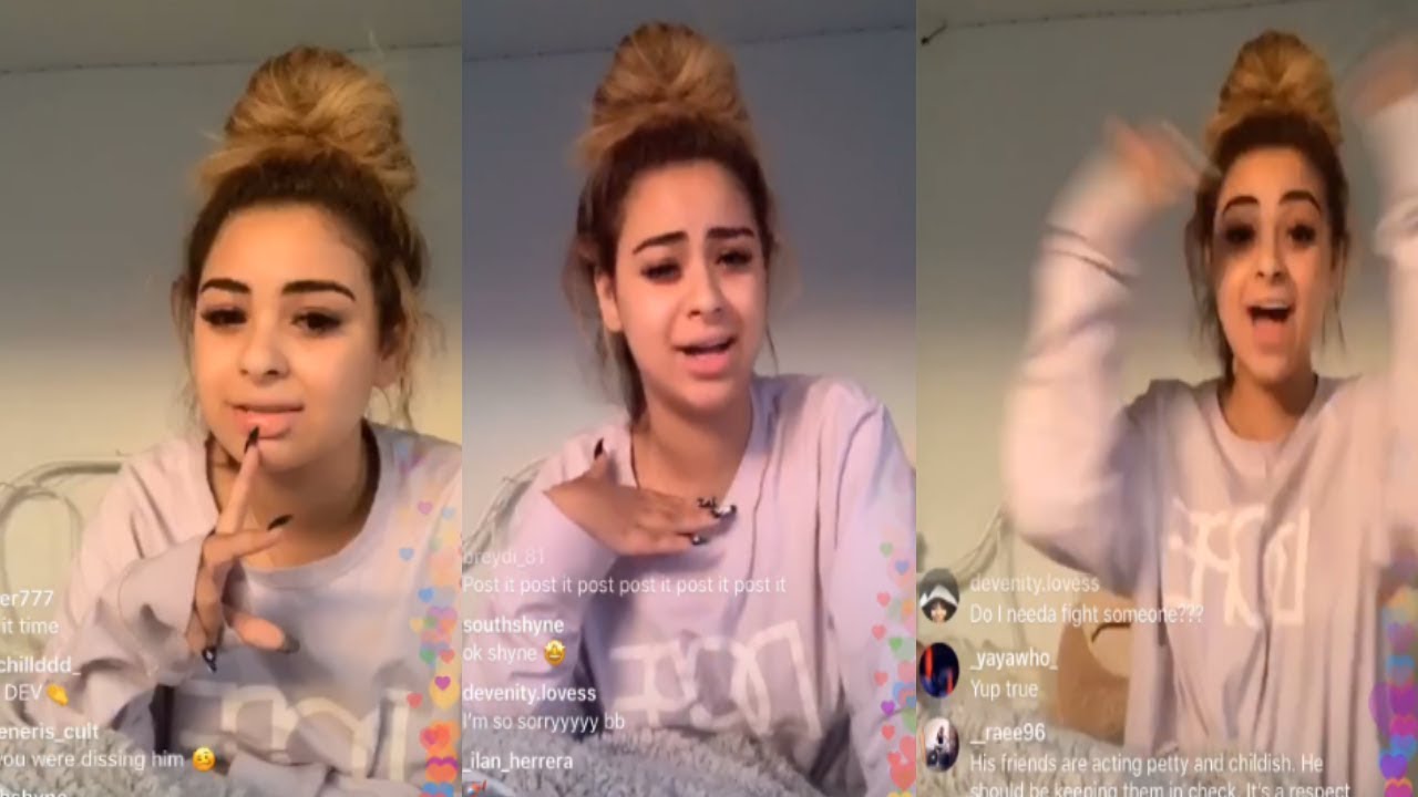 Devenity Perkins Reacts To Breakup With Boyfriend Suigeneris (Goes Off) On Instagram Live | 9/15/19
