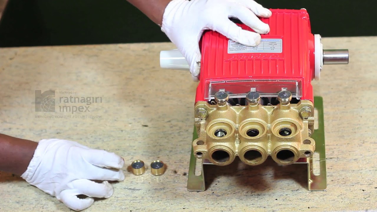 Horizontal Triple Piston Pump - Disassembly
