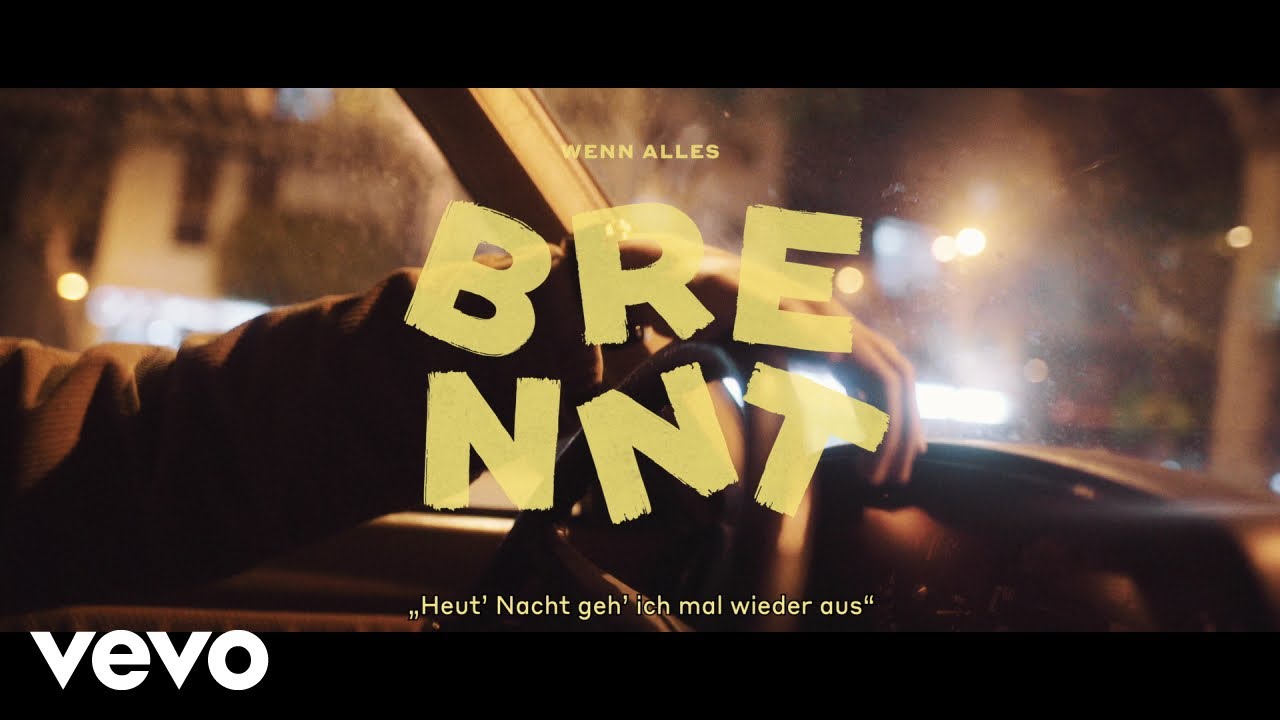 Julian le Play - Wenn alles brennt (Lyric Video)