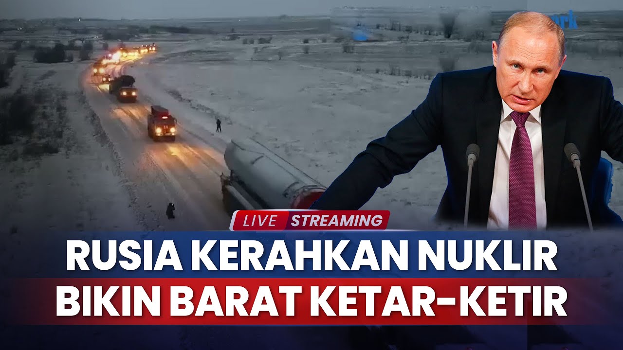 Rusia Kerahkan Nuklir seusai Rumah Putin Dibom hingga Barat Ketar-ketir