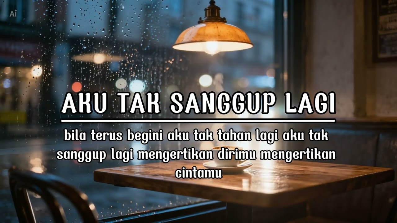 AKU TAK SANGGUP LAGI | jazz Ballad Lagu Galau