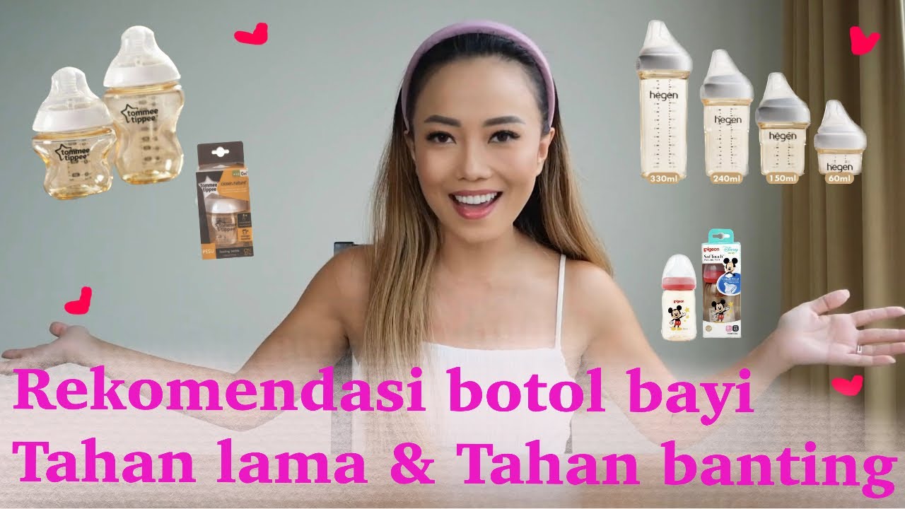 Rekomendasi Botol Bayi yang TAHAN LAMA dan TAHAN BANTING. Ada Tommee Tippee sama Hegen!