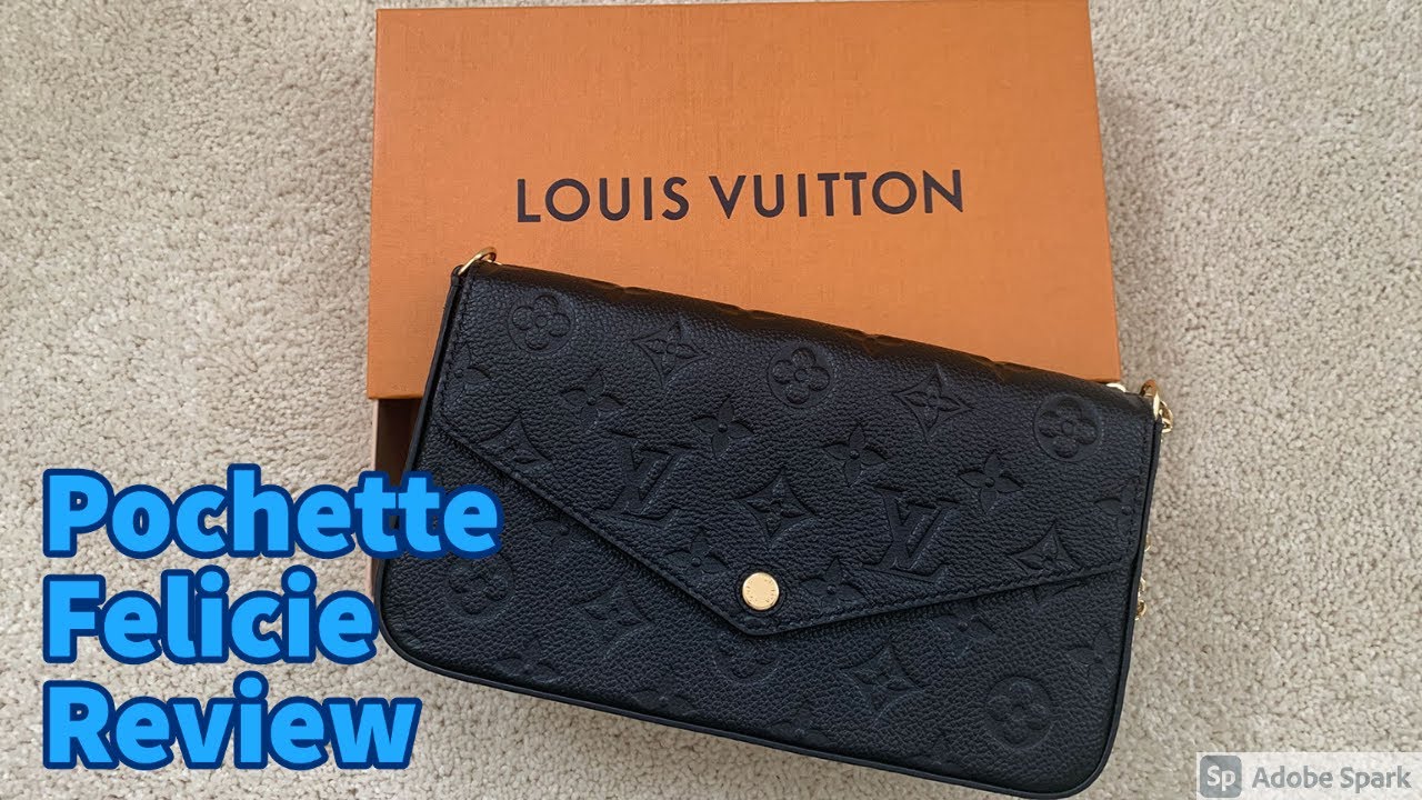Louis Vuitton Pochette Felicie Review | Black Empreinte