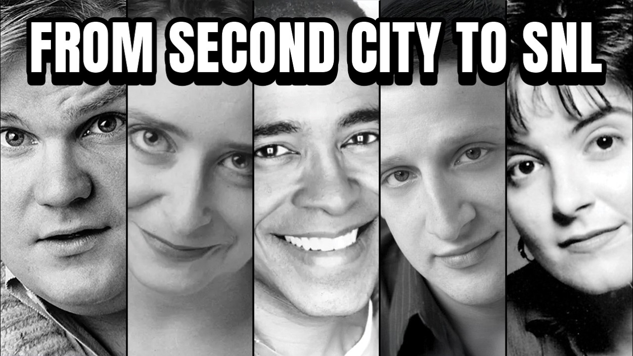 SNL Stars Chris Farley, Tina Fey, Tim Robinson & More at Second City | SNL 50th Anniversary