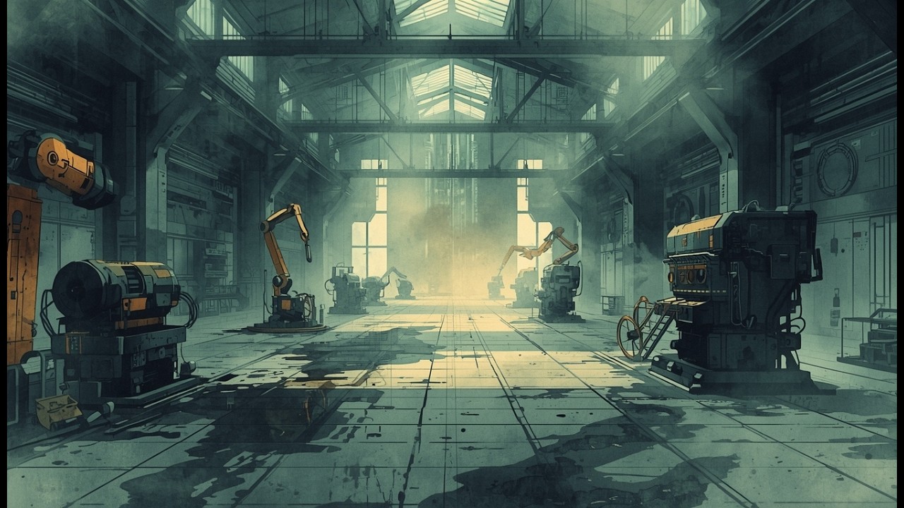 Static Machinery — Industrial Ambient for Deep Focus 150 min