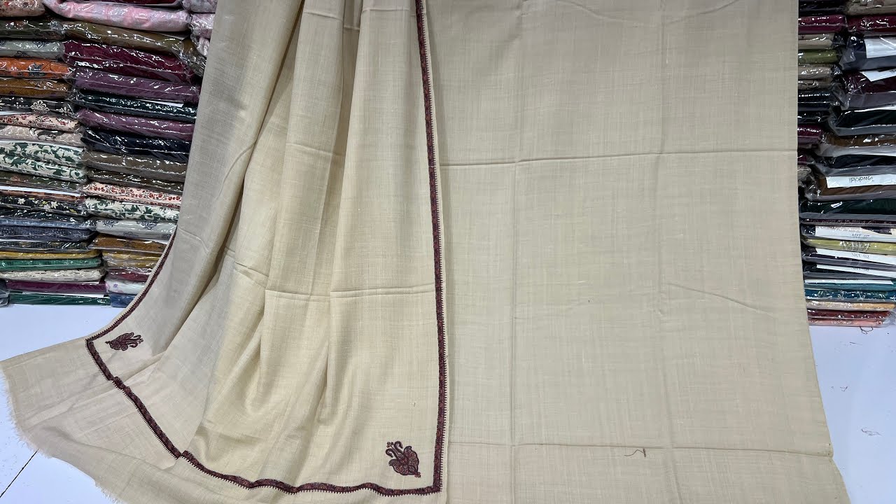Pure Pashmina Suits with Pure Pashmina Embroidered Shawls | Winter Collection 2025 | New Arrivals