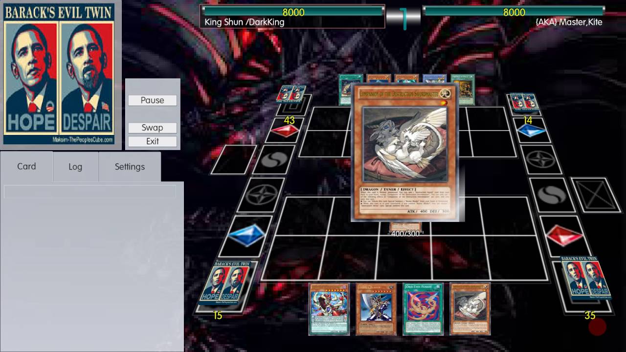 Dark King Shun vs. AKA Kite YGOPRO