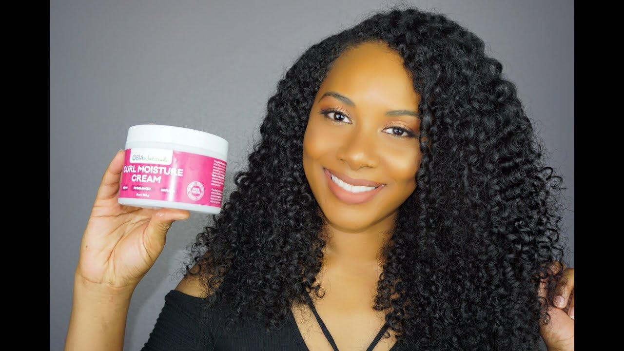 BIG CURLY HAIR ROUTINE | ONE PRODUCT WASH-N-GO ft. OBIA NATURALS
