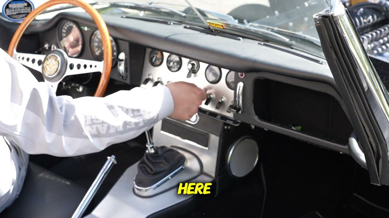 Jaguar E-Type 3.8L Startup | No Music, Just Pure Engine Bliss