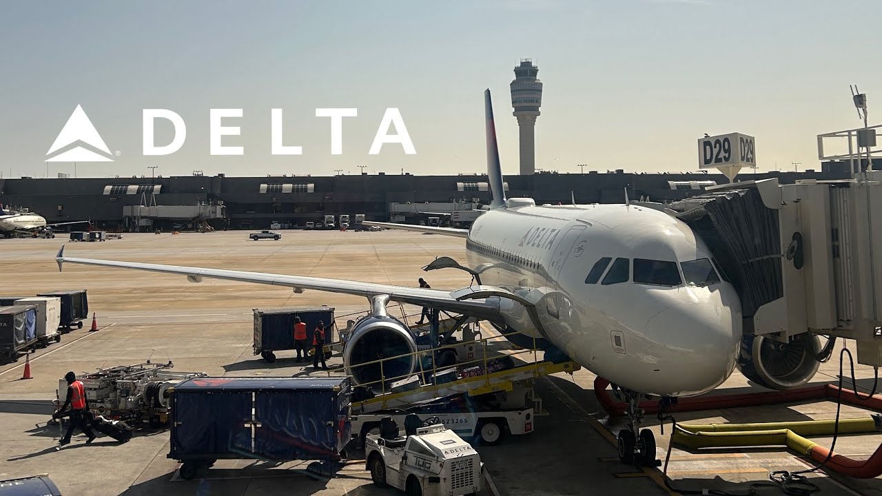 Full Flight — Delta Air Lines - Airbus A319-114 ~ Colorado Springs (COS) - Atlanta (ATL)