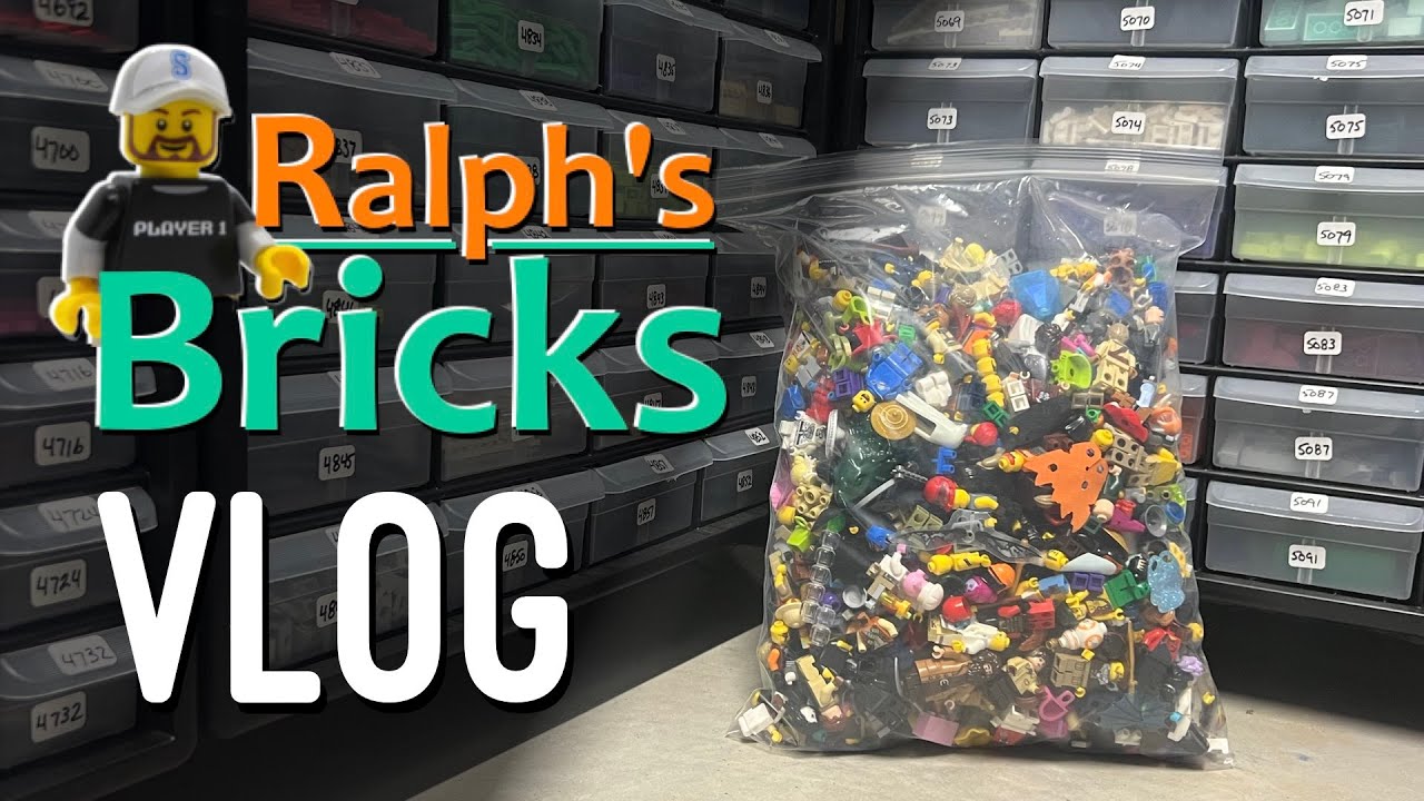 Sorting a MASSIVE Minifig Haul for Bricklink