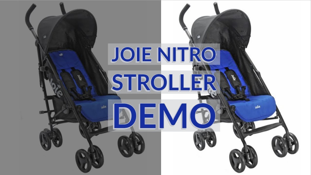 Joie Nitro Stroller Unboxing Assemble and Demo