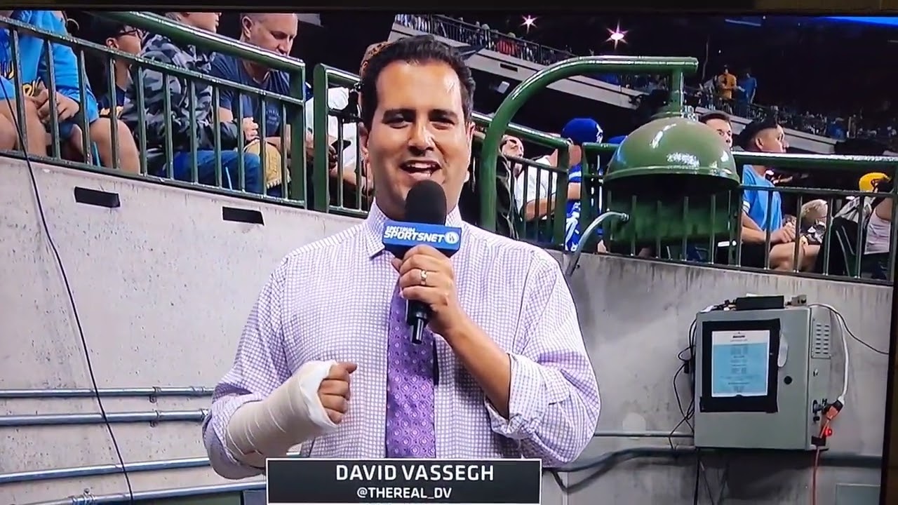 David Vassegh and the injury report!