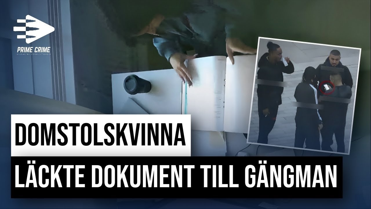 Domstolskvinna läckte dokument till gängman - Sibel Karahan, Tilltalad, Inspelning 1