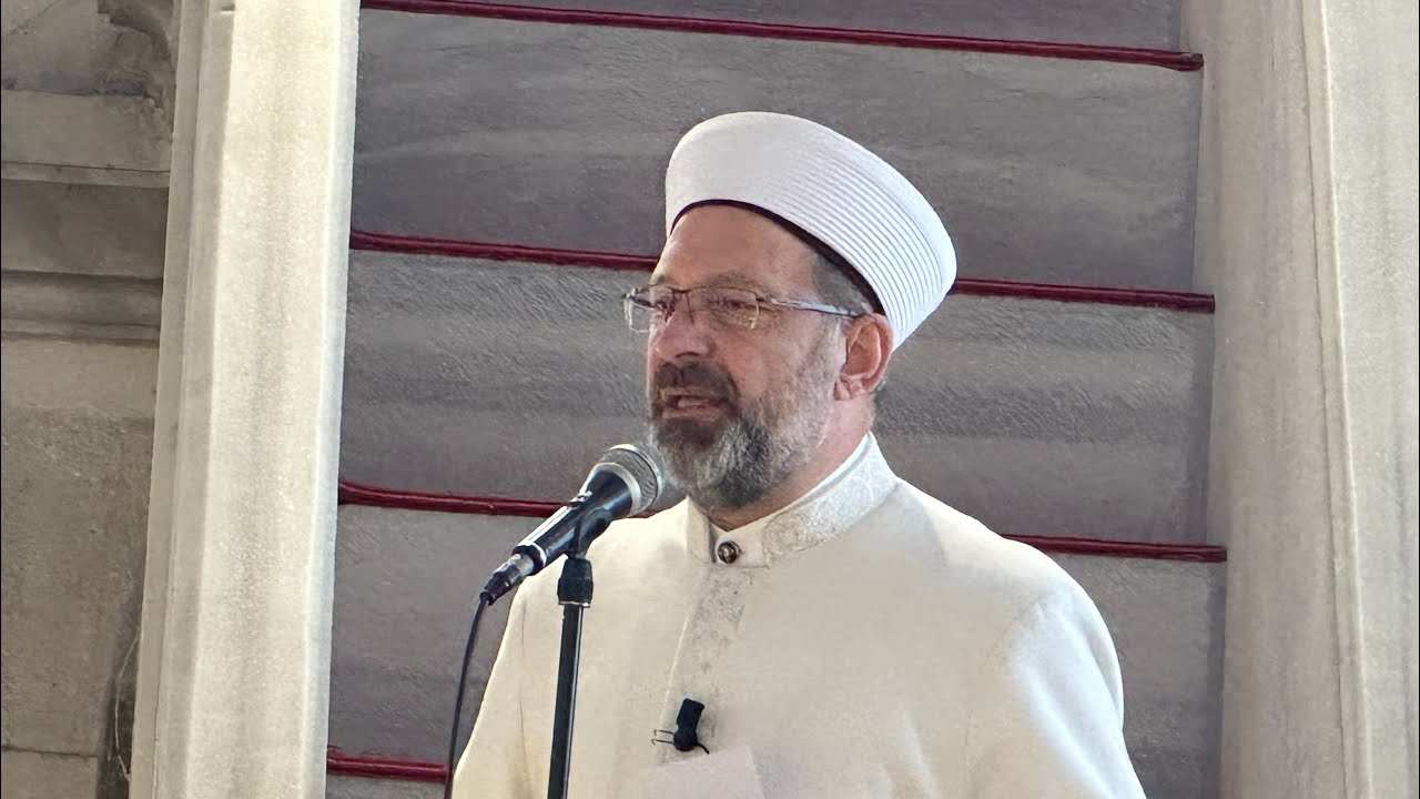 CUMA HUTBESİ ve NAMAZI 15-03-2024-D.İ.BAŞKANI Prof.Dr.ALİ ERBAŞ