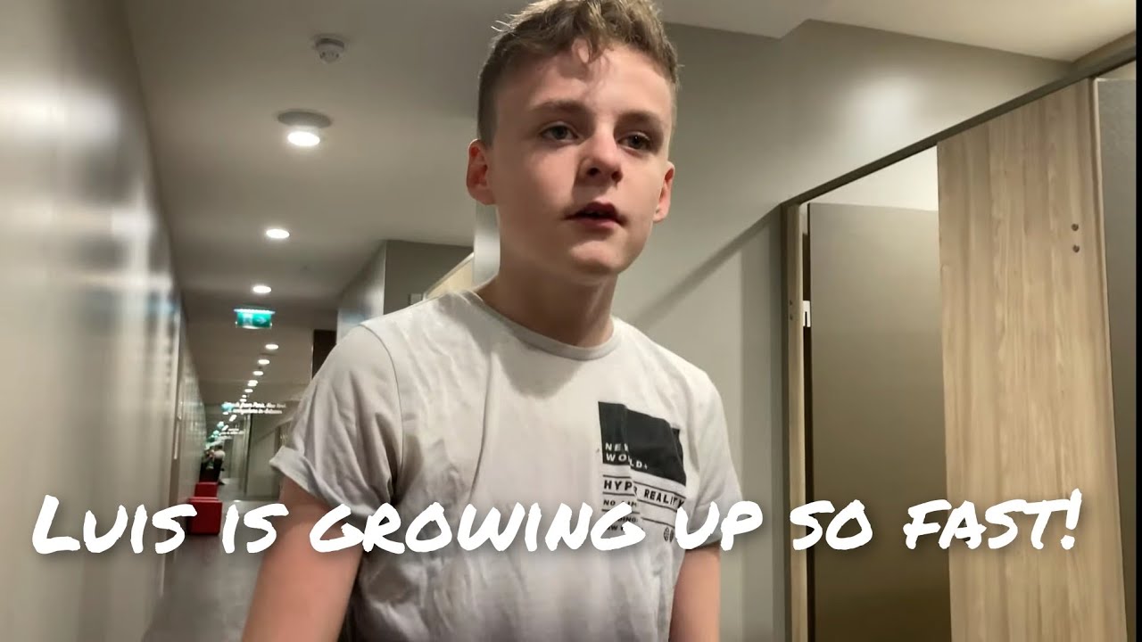 LUIS IS GROWING UP SO FAST! 😱