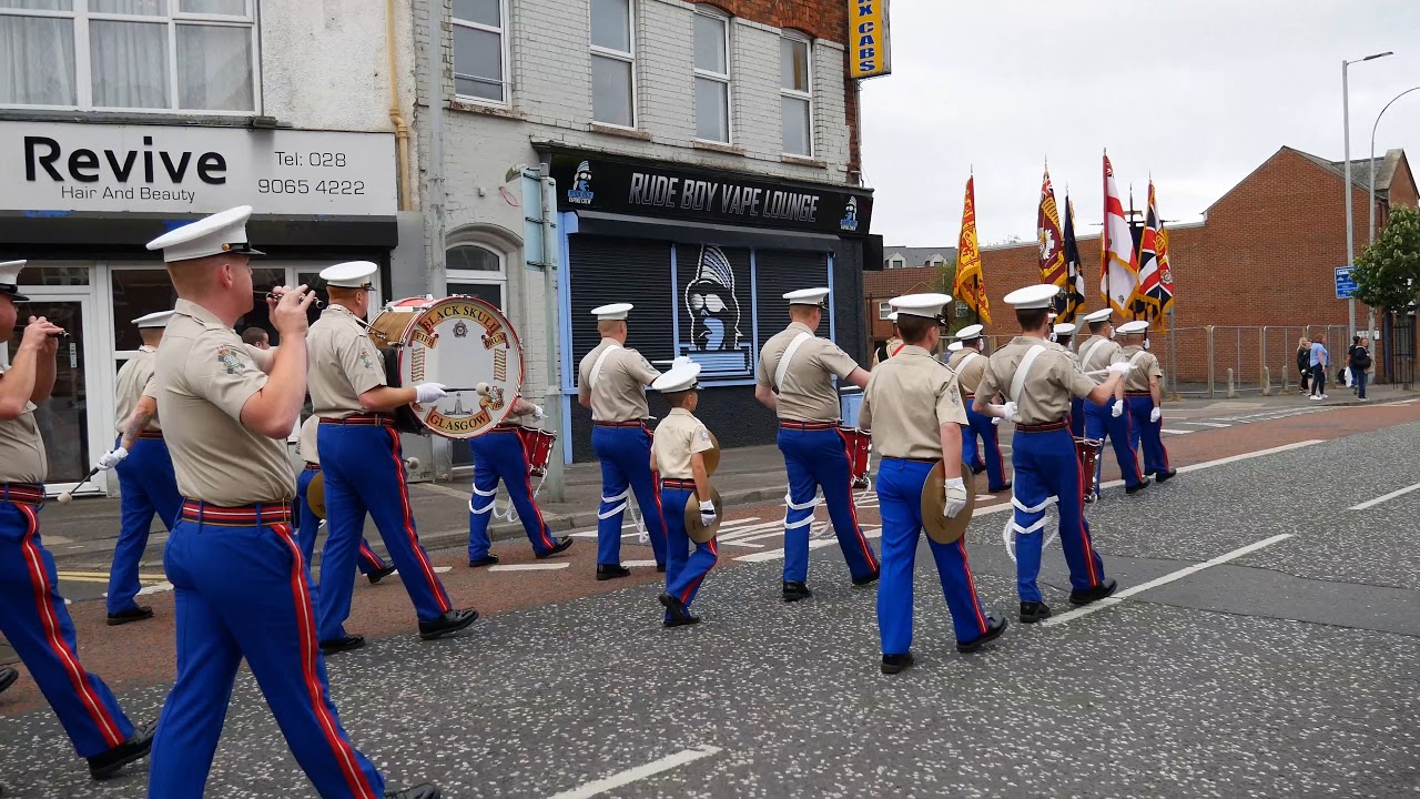 BLACK SKULL 2018 12th morning East Belfast
