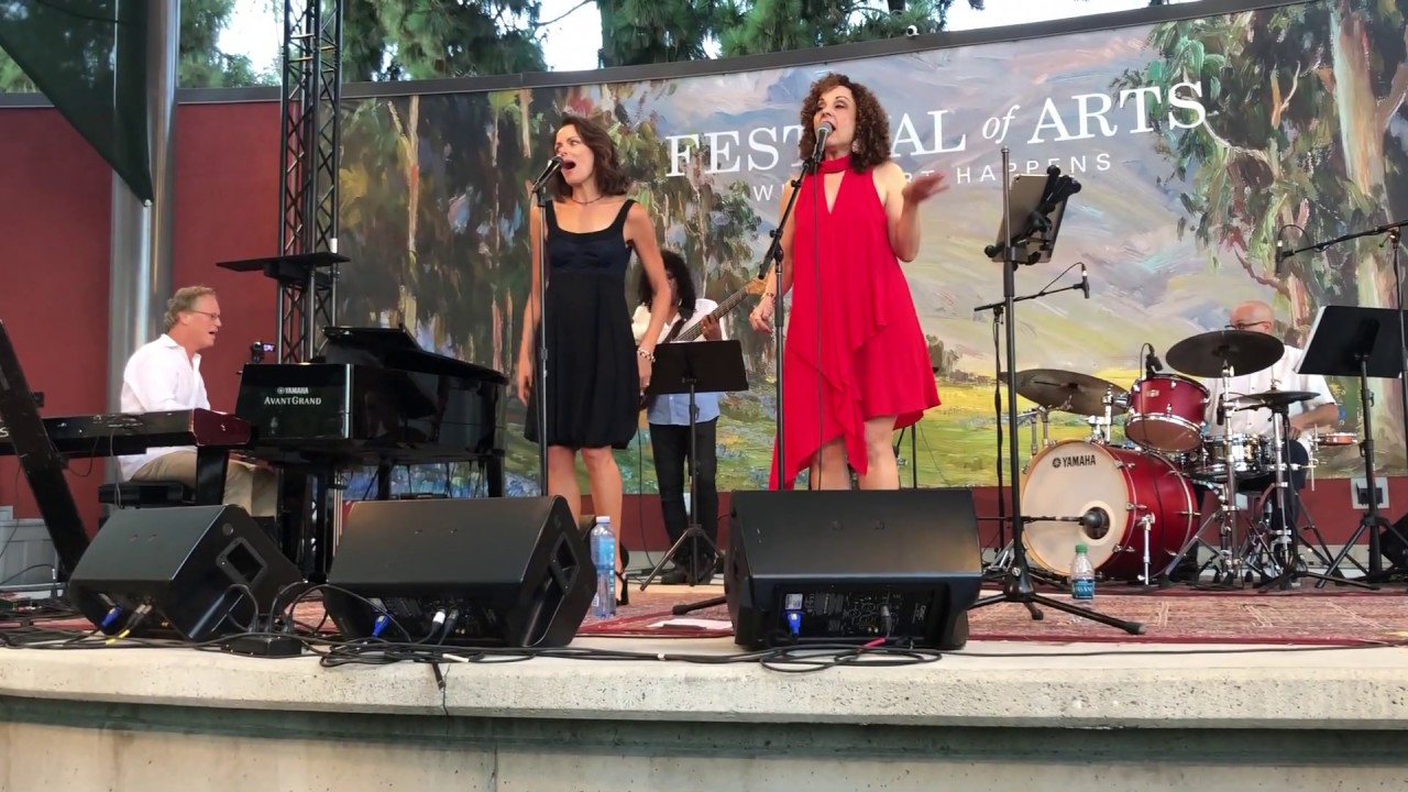 Joyce Partise Live at the Festival of Art in Laguna Beach