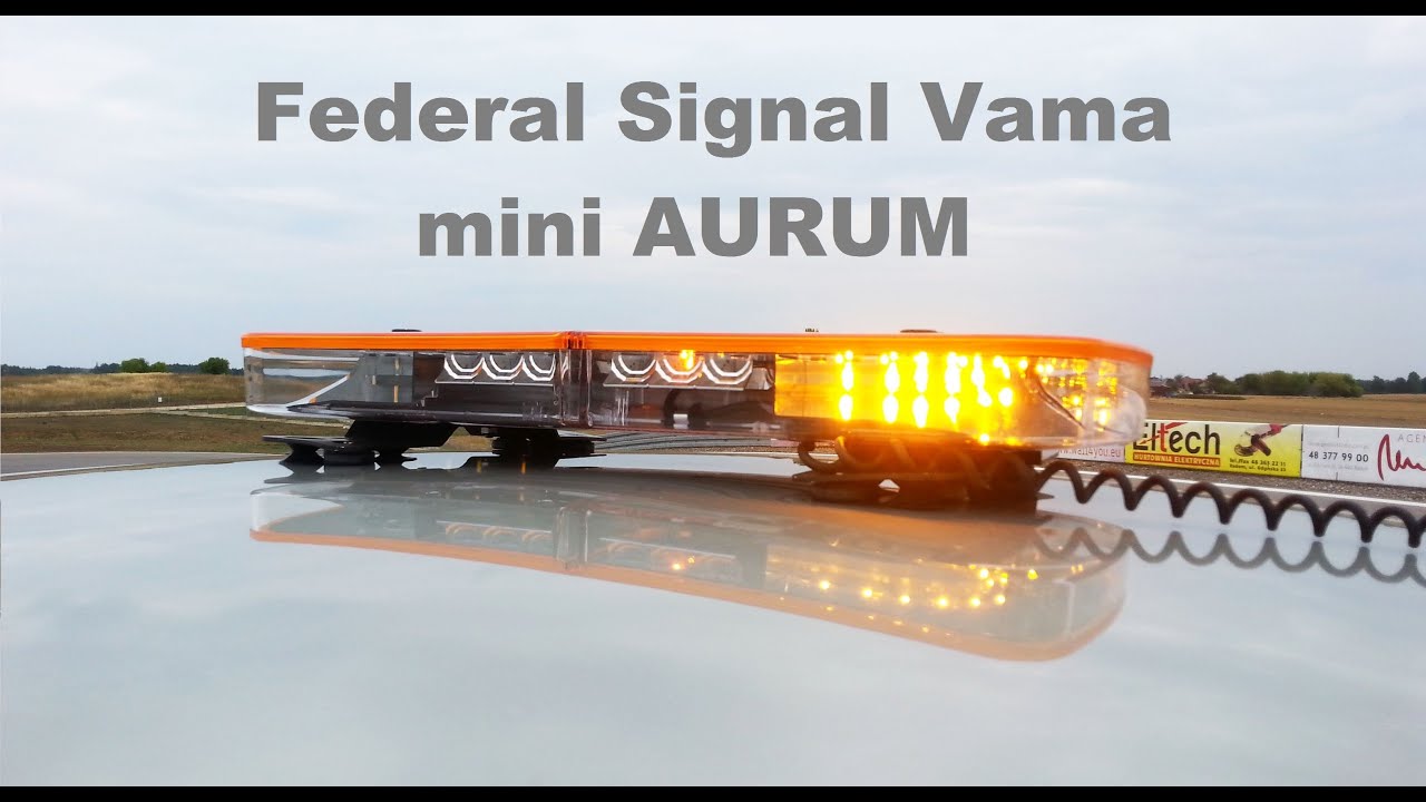 prezenacja Federal Signal Vama AURUM -eLightbars.pl [FULL HD]