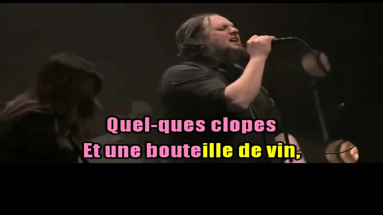 KARAOKÉ Les Cowboys Fringants  Comme Joe Dassin Création JP Karaoké