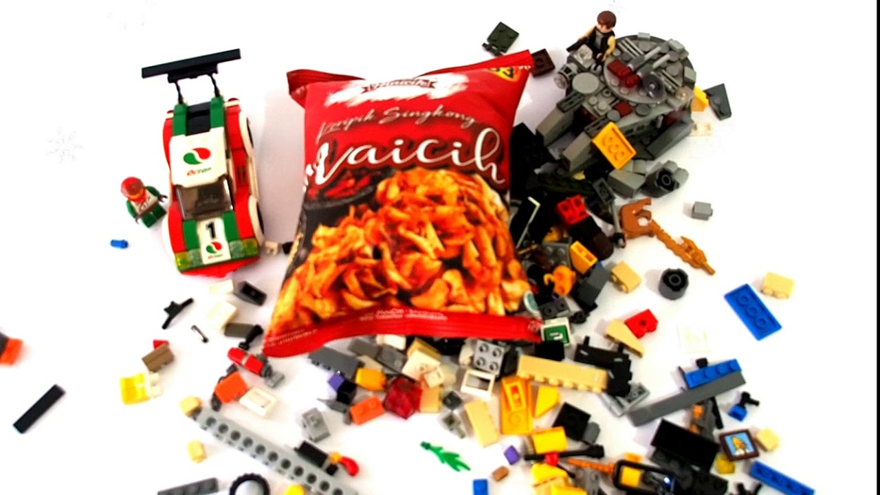 Take A Breaks ! Ayo Maen Lego sambil Makan Keripik Maicih