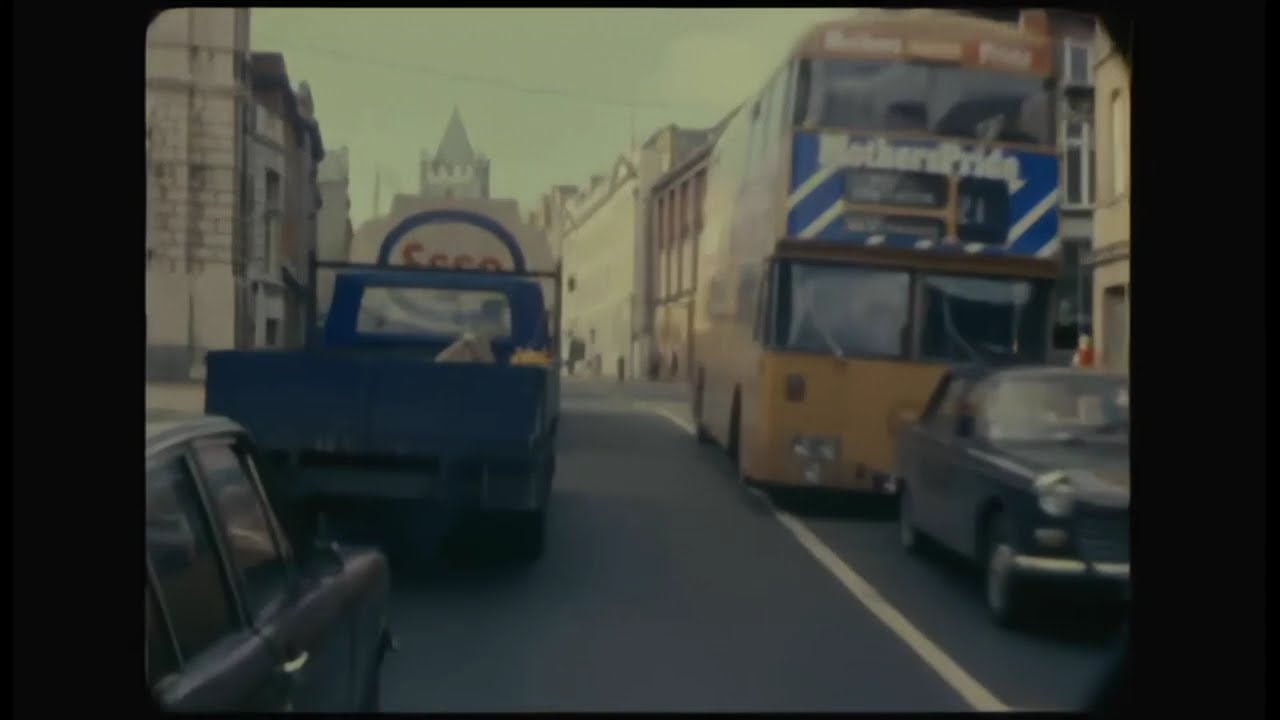 Timelapse drive through Dublin 1981
