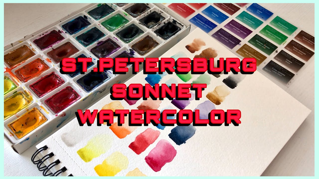 St.Petersburg Sonnet Suluboya İncelemesi