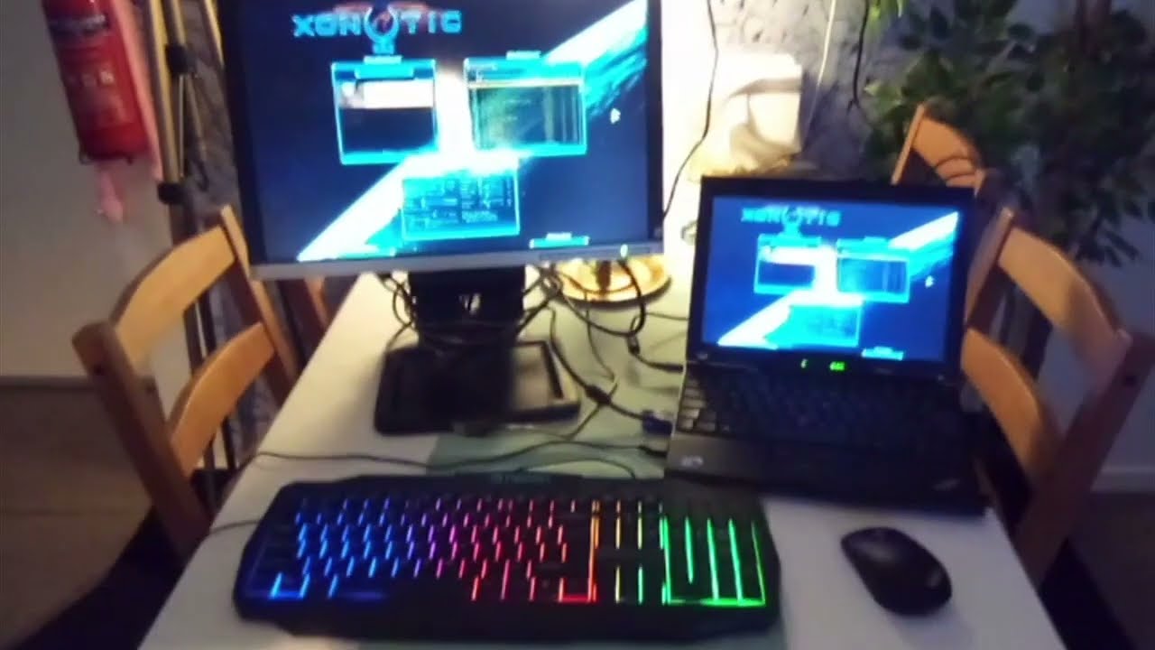Lenovo ThinkPad X201 Little Gaming Setup