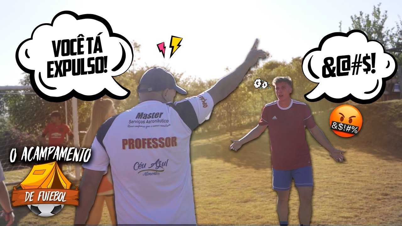 O JUNINHO E O TREINADOR BRIGARAM FEIO NO JOGO!! - (ACAMPAMENTO DE FUTEBOL) #6