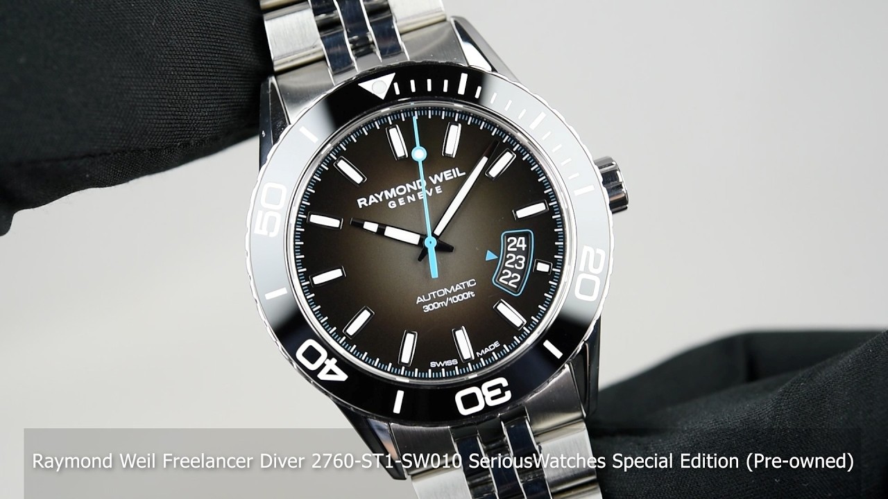 Часы Raymond Weil Freelancer Diver 2760-ST1-SW010 SeriousWatches Special Edition (б/у)