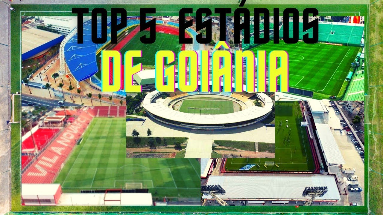 TOP 5 ESTÁDIOS DE GOIÂNIA - COMO VOCÊ NUNCA VIU TOUR AO REDOR