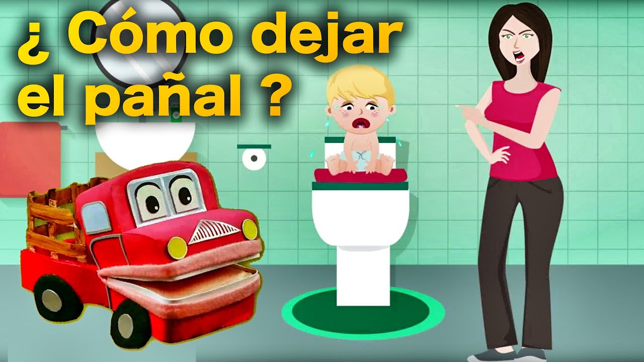¿ Cómo dejar el pañal ? Enseñanza para niños con Barney El Camión y Panchito