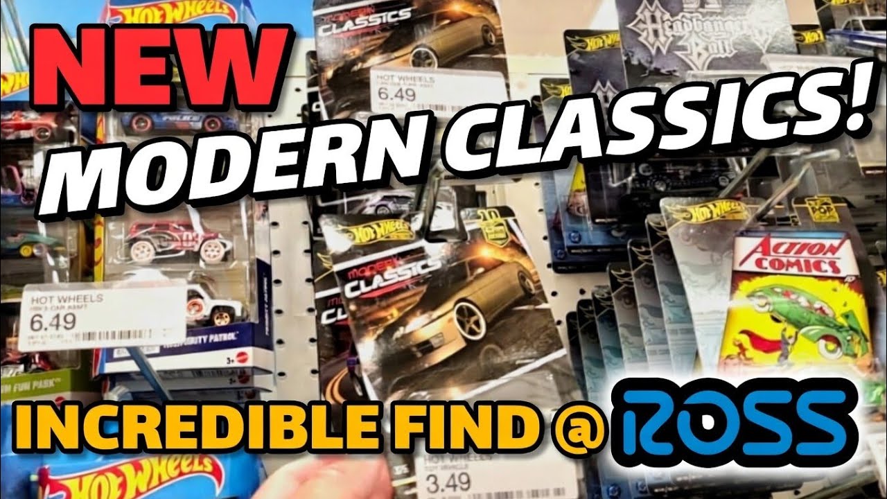 Я нашла новые модели Hot Wheels MODERN CLASSICS! И вы не поверите, что я нашла в ROSS!