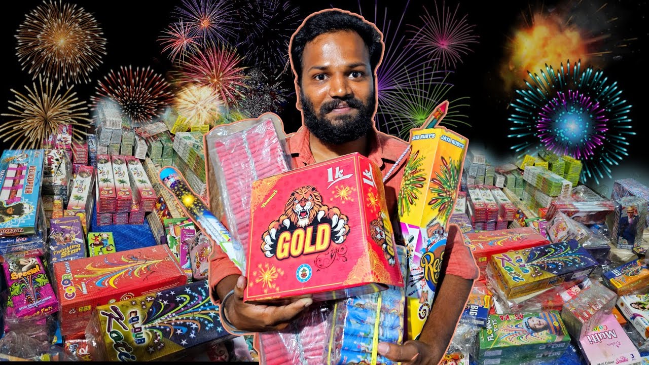 50000രൂപയ്ക്കു പടക്കം വാങ്ങിച്ചു #crackers #vishupadakkam #sivakasi #deepavali #diwali
