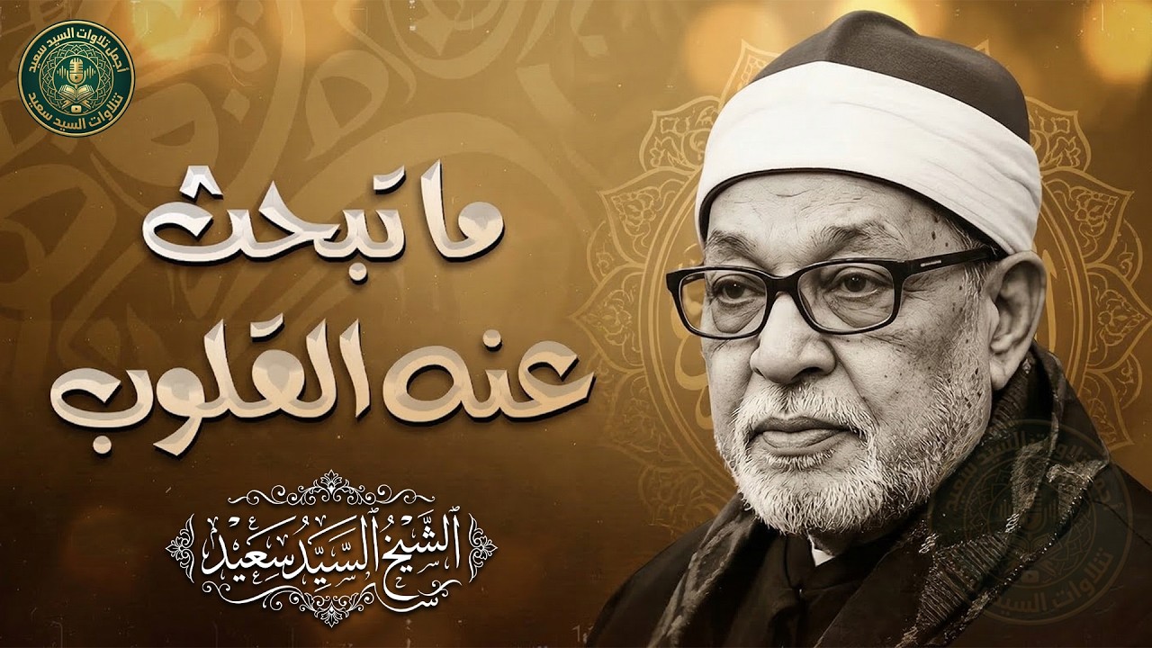 ما تبحث عنه القلوب .. صوت يُوقِظ خشوع قلبك | الشيخ السيد سعيد من سورة المائدة | تلاوة خاشعة باكية 🎧