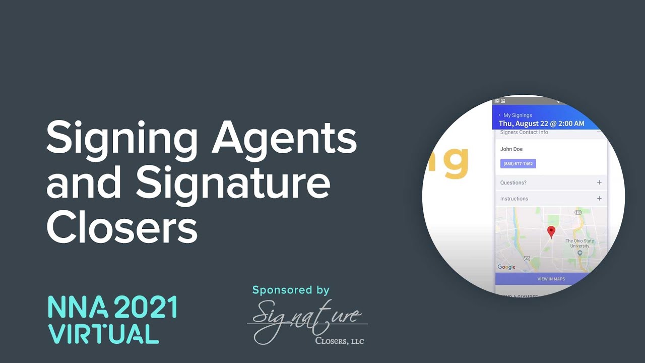 Signing Agents + Signature Closers
