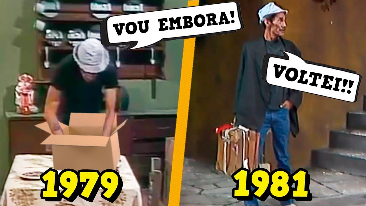 SEU MADRUGA SAIU e VOLTOU em CHAVES e VOC&Ecirc; NEM PERCEBEU!!
