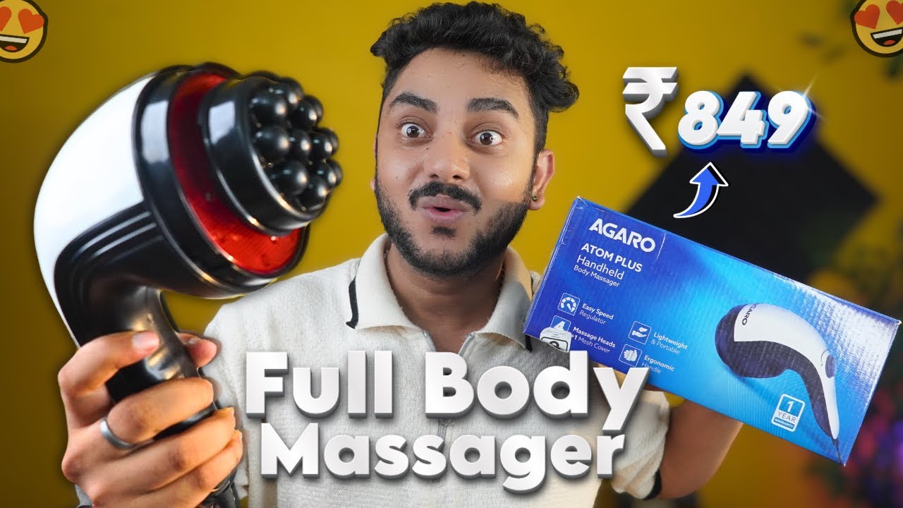 Best Budget Pain Relief Full Body Massager | AGARO Atom Plus Review Under ₹1000