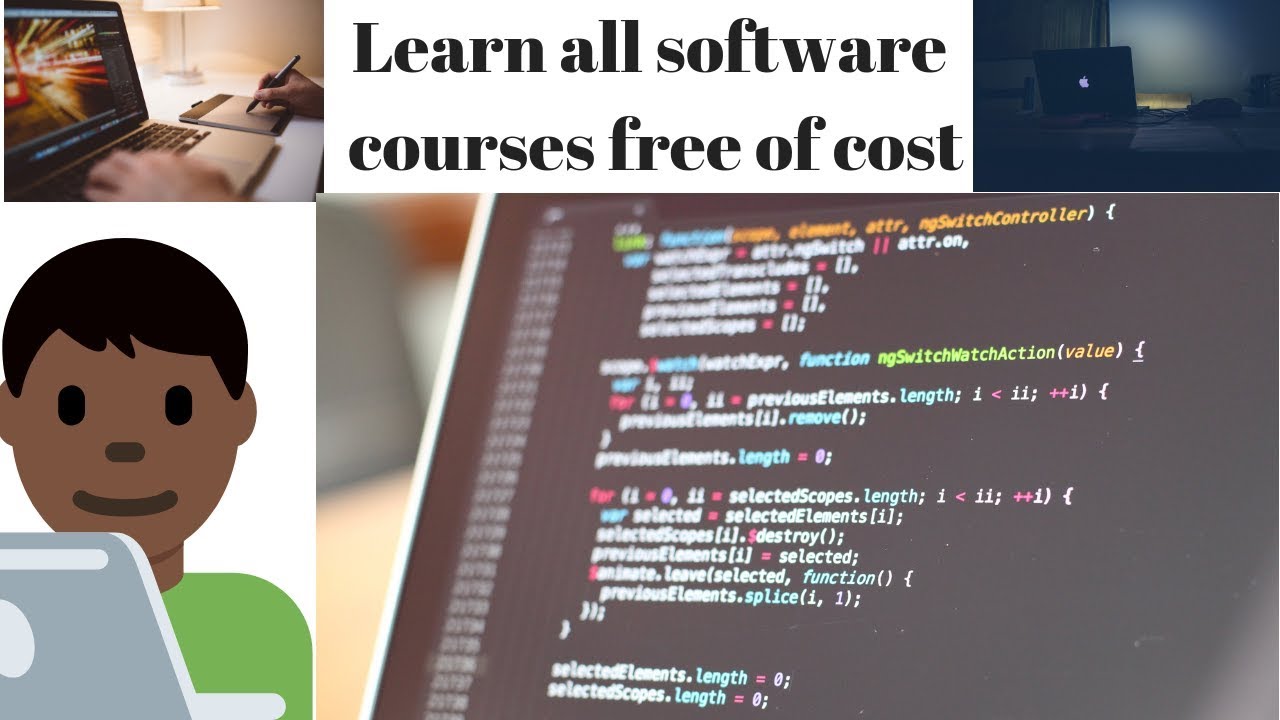 Learn All software courses free of cost