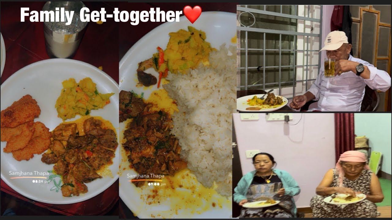 FAMILY GET-TOGETHER❤️AFTER LONG TIME 🕰️ #latepost #familytime 