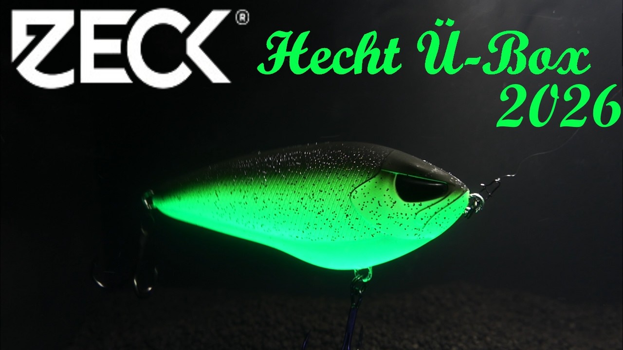 BIG+BIGGER = Zeck Hecht Ü-Box Frühjahr 2026 Unboxing Wasser-UV-Test