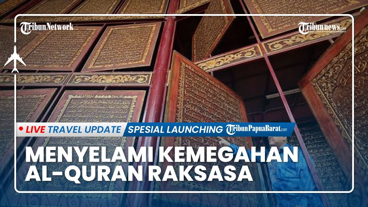 Museum Al Quran Raksasa di Palembang, Destinasi Wisata Religi Muslim Kebanggaan Sumsel