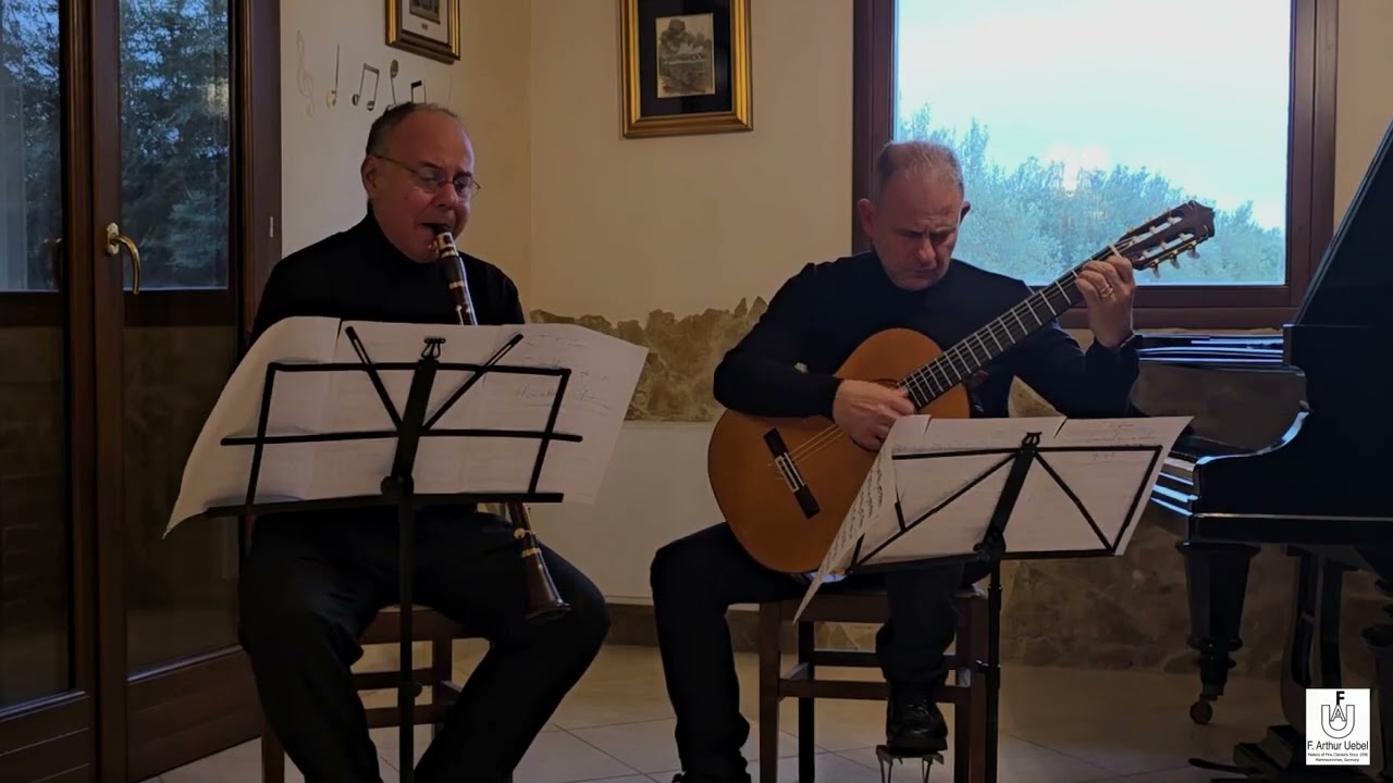 Joseph Küffner Serenade Op.68 for Clarinet and Guitar