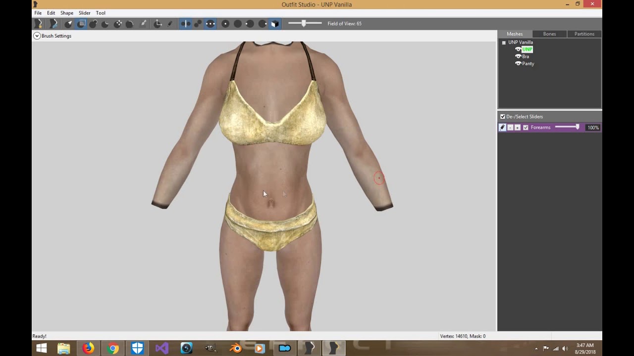 Skyrim SE: Creating Sliders for Bodyslide and Outfit Studio