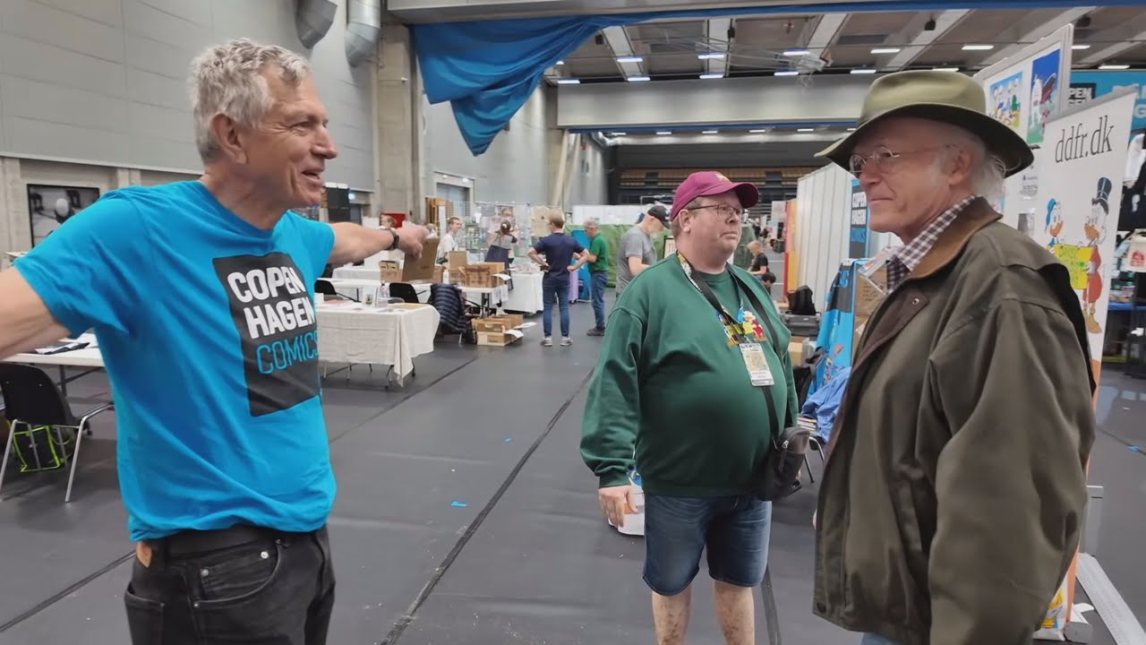 Don Rosa at Copenhagen Comics 2025 - Official Vlog