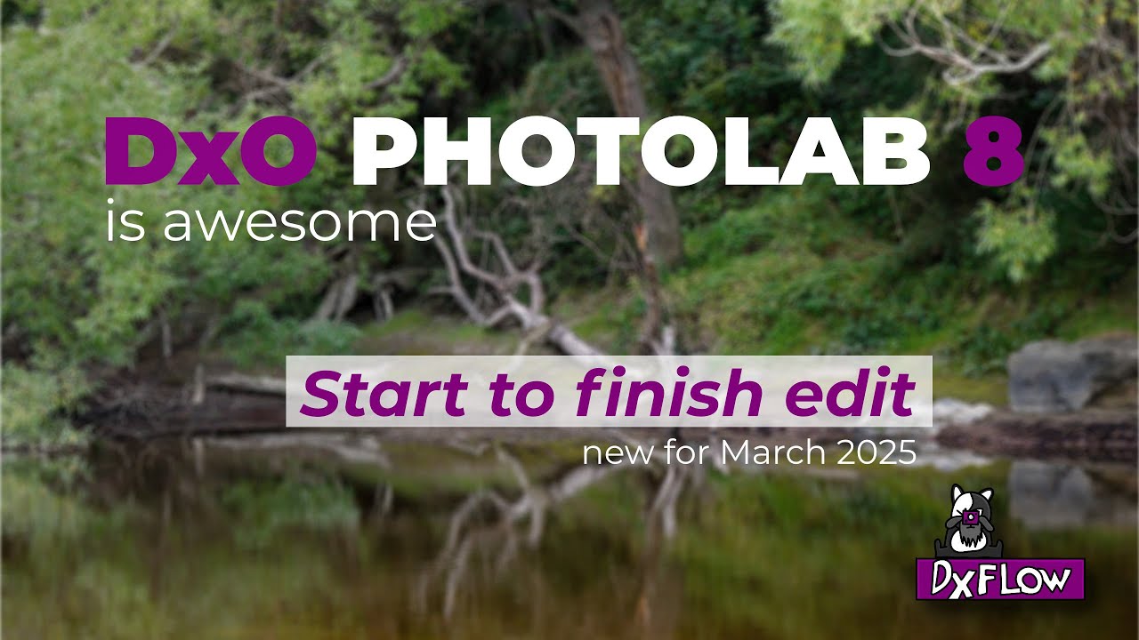 Полное и завершенное редактирование прибрежного пейзажа в DxO Photolab 8