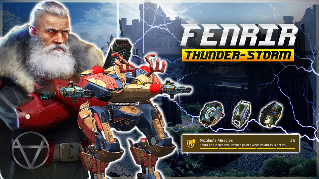 [WR] 🔥 Mk2 Thunder Storm FENRIR - Gameplay | War Robots